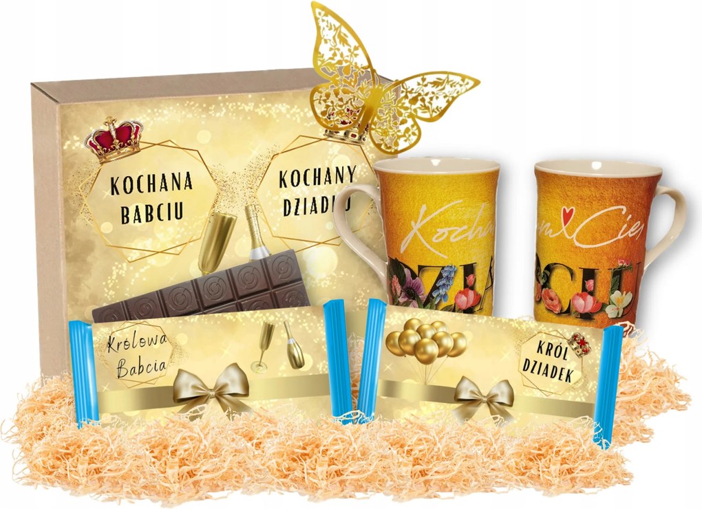 Ajándék nagymama és nagypapa napjára Bögre Szett