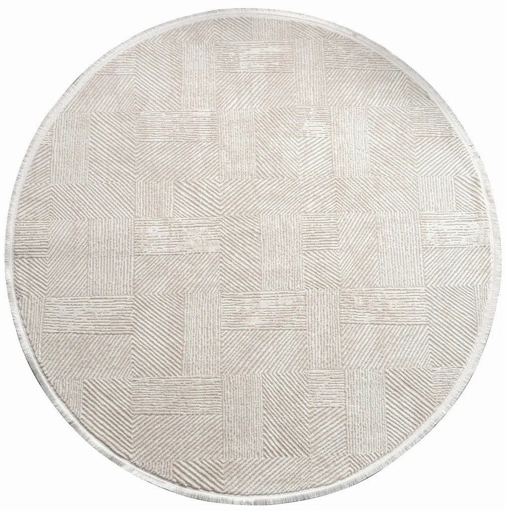 Szőnyeg (80 x 80), Leo 2969 Y - Cream
