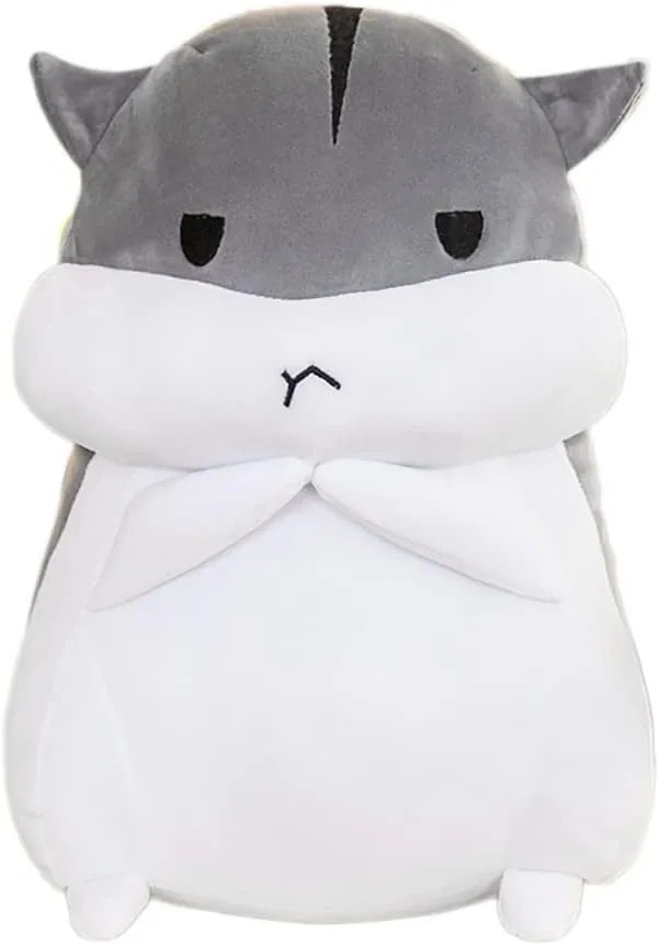 Hörcsög Plüssfigura – Szürke 20cm