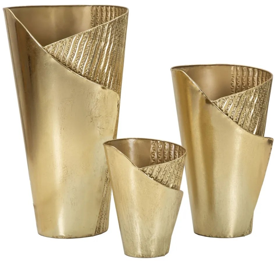 Vázatartó flosty készlet 3 db 39x42x75-32x32x55-25x25x35cm