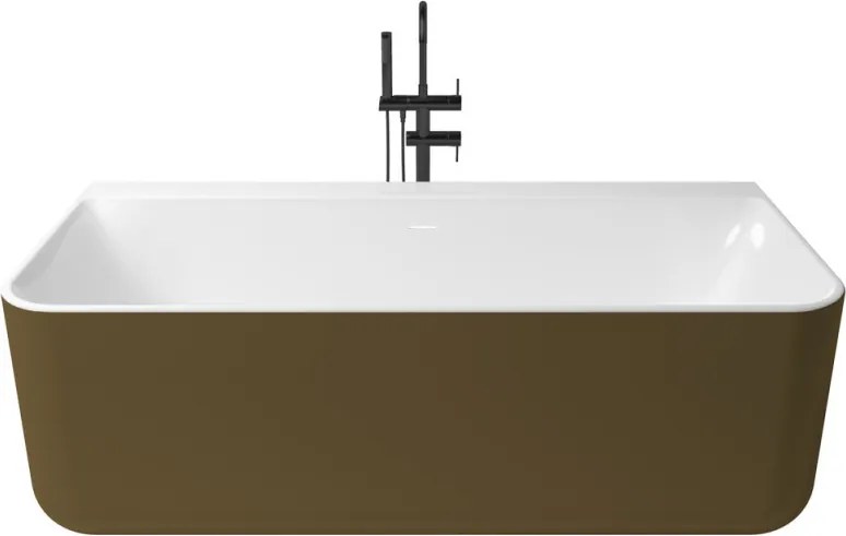 Kivu Wall kád_80x175_Oro Viejo Metallic/Blanco Brillo