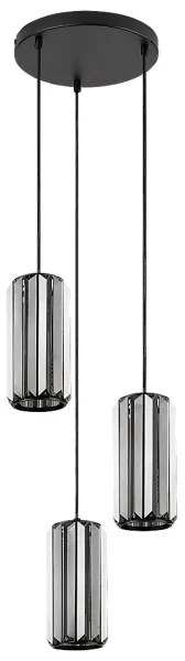 Rabalux 72255 - Csillár zsinóron VENESS 3xE27/40W/230V