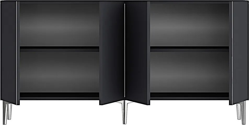 Poli 150 - Anthracite, Silver