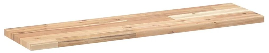 3 db kezeletlen tömör akácfa függőpolc 80 x 20 x 2 cm