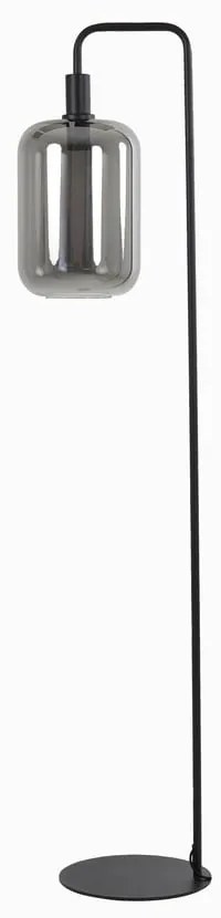 Fekete állólámpa (magasság 155 cm) Lekar – Light &amp; Living