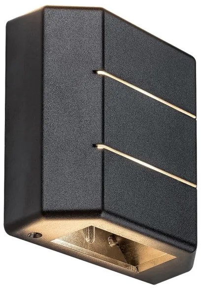 Rabalux 7319 - LED Kültéri fali lámpa LIPPA LED/6W/230V IP54 fekete