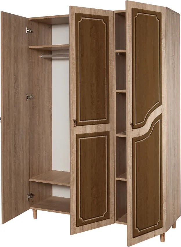 Gardróbszekrény, 135 cm – Mode-622