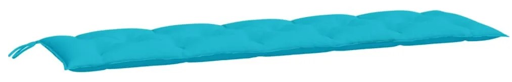 türkiz oxford szövet kerti padpárna 180 x 50 x 7 cm