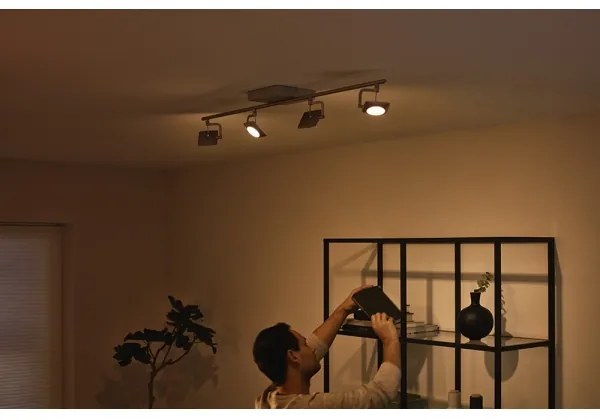 Philips 53194/48/P0 - LED Spotlámpa MILLENNIUM 4xLED/4,5W/230V