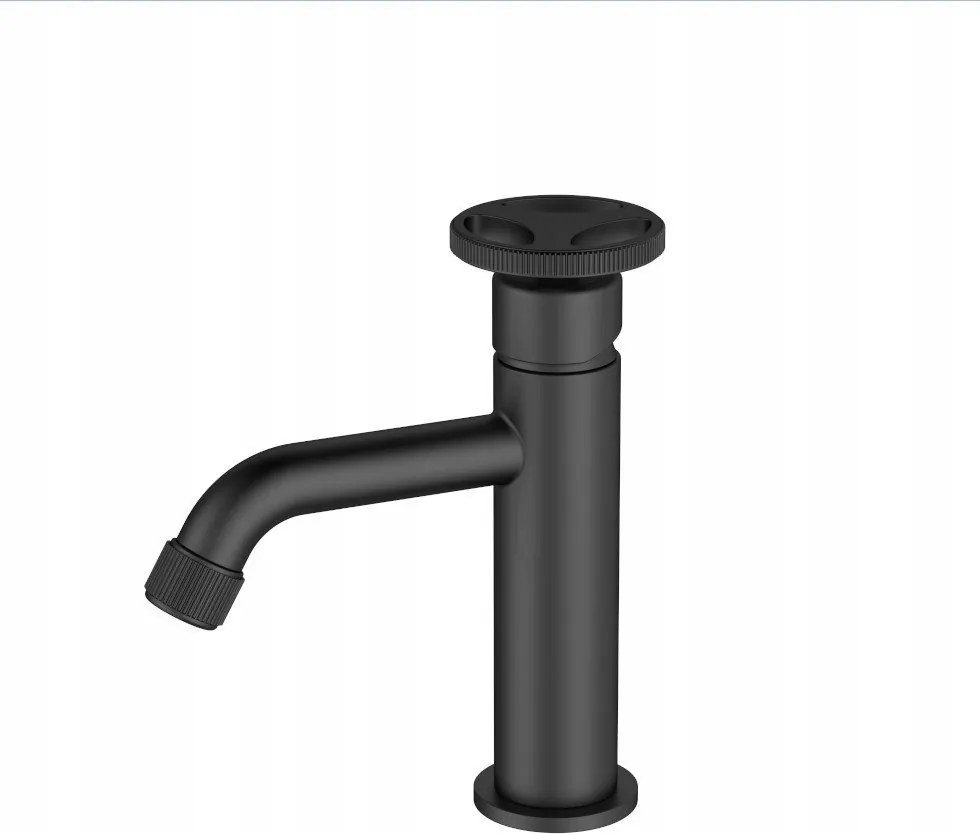 Loftea alacsony álló mosdó csaptelep, fekete