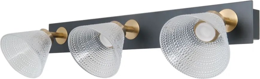 Italux Orella WL-34393-3-BK-HBR Fali lámpa 3x12W/LED 3000K 750lm IP20
