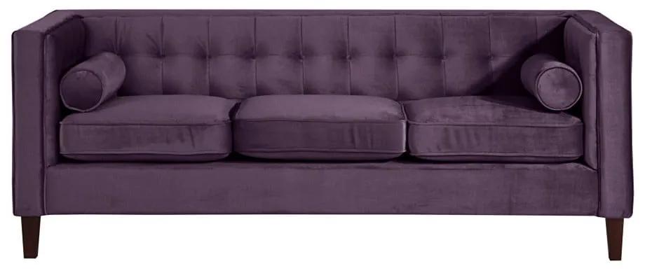Jeronimo lila színű kanapé, 215 cm - Max Winzer