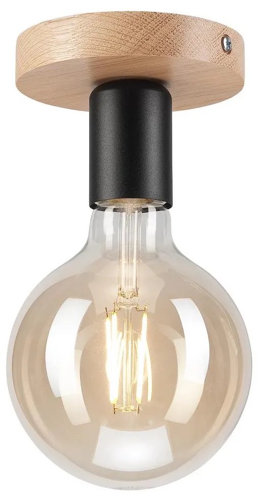 Felületre szerelhető csillár VITO OAK 1xE27/60W/230V tölgy