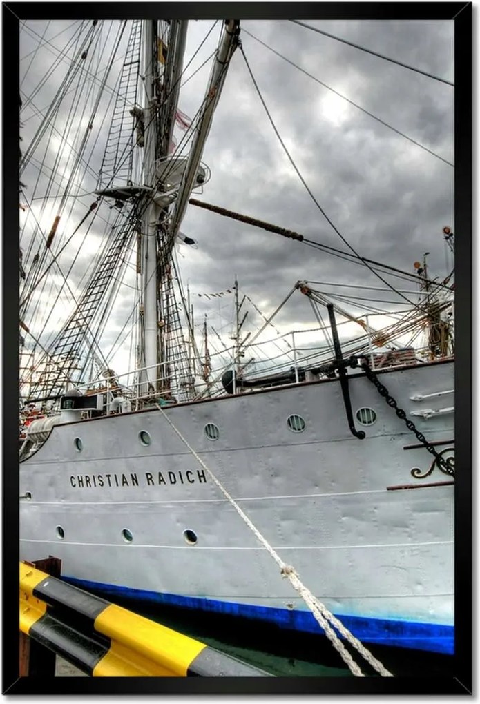 Poszterek keretben 40x60 Nagy vitorláshajó