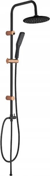 Zuhanyoszlop Fekete Arany Alanis