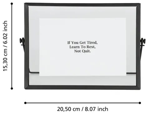 Eglo 423005 - Fényképkeret RENABIE 10x15 cm fekete