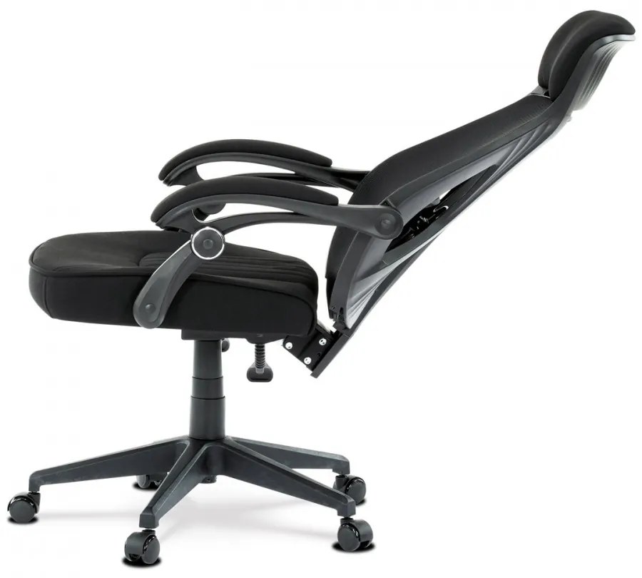 Scaun pivotant de birou negru KA-Y309