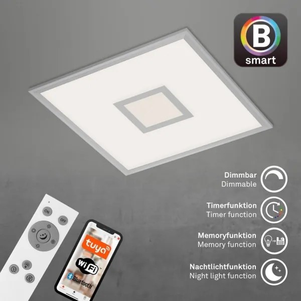 Brilo -LED RGB Dimmelhető mennyezeti lámpa CENTRO LED/24W/230V Wi-Fi Tuya + távirányító