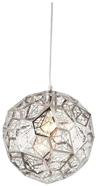 Lámpa zsinóron ORION 1xE27/40W/230V Fényezett króm