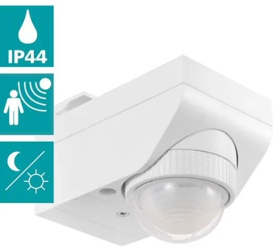 Eglo 97466 - DETECT ME 4 kültéri mozgásérzékelő, 12 m, fehér, IP44