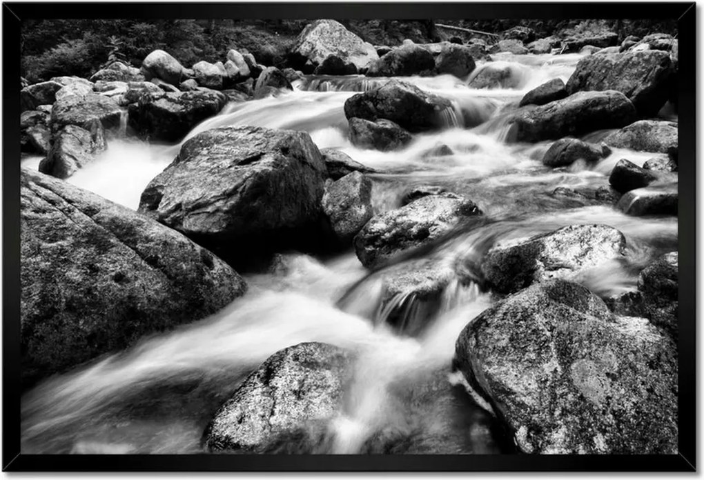 Poszterek keretben 60x40 Tátra Lengyel hegyek Kilátás