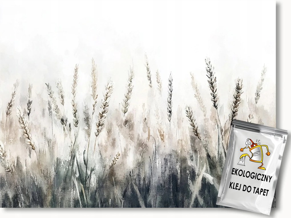 Fotótapéta Flizelina Természet Falu Mező Gabona Kalászok Aratás 200x140 ragasztó