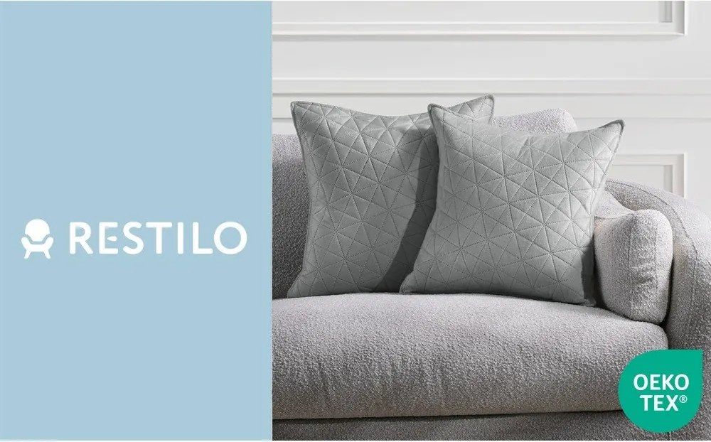 Bársony párnahuzat szett 2 db-os 50x70 cm Laila – Restilo