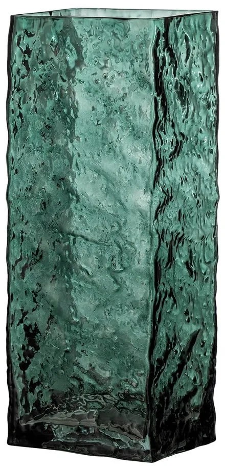 Zöld üveg váza (magasság 30 cm) Remon – Bloomingville
