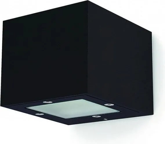 NOVOLUX 157B-H20X1A-02 ISORA Modern Kültéri Fali Lámpa Fekete G9 IP65