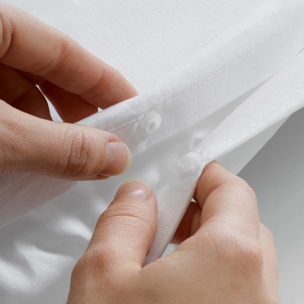 Fekete kétszemélyes pamut ágyneműhuzat 200x200 cm Crazy Love – douceur d'intérieur