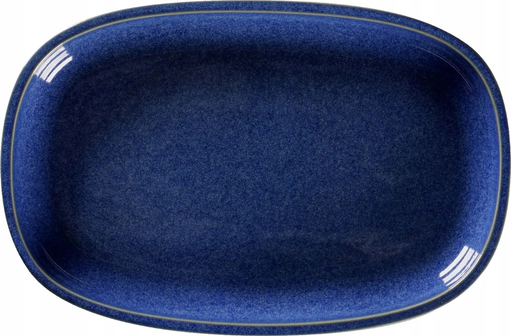 Porcelán Rak Stone Tál 23x15 cm kobaltkék