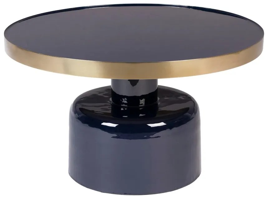 Fém kerek tárolóasztal ø 60 cm Glam – Zuiver