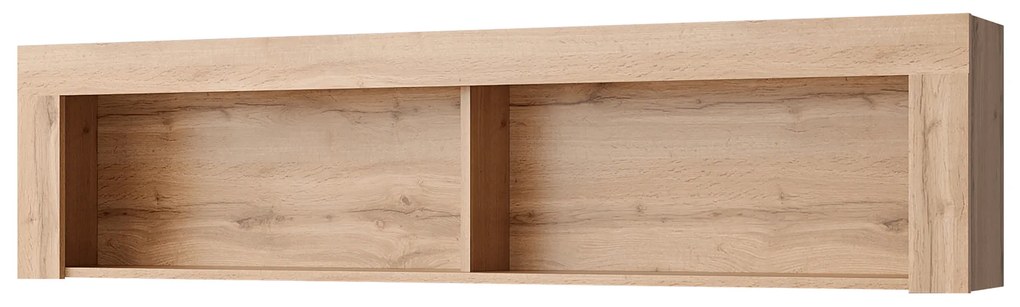 Fali regál  160 cm Mateo 160 (wotan tölgy). 1065270