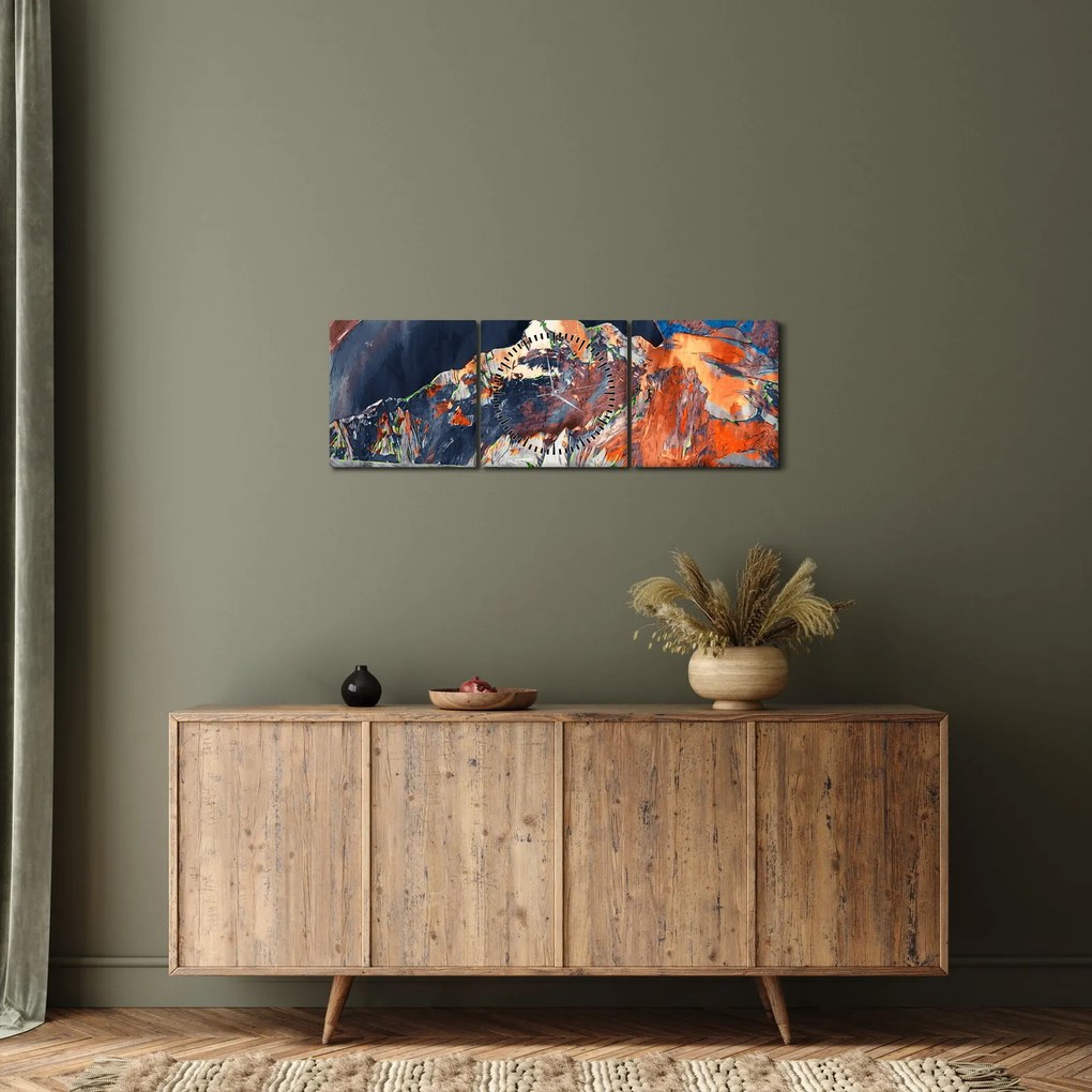 Kép - A sweathouse-ok illusztrációja (órával) (90x30 cm)