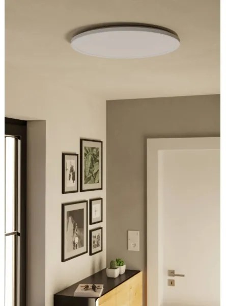 Eglo 901448 -LED Fürdőszobai mennyezeti lámpa ROVITO 16,8W/230V átm. 50cm IP44 fehér