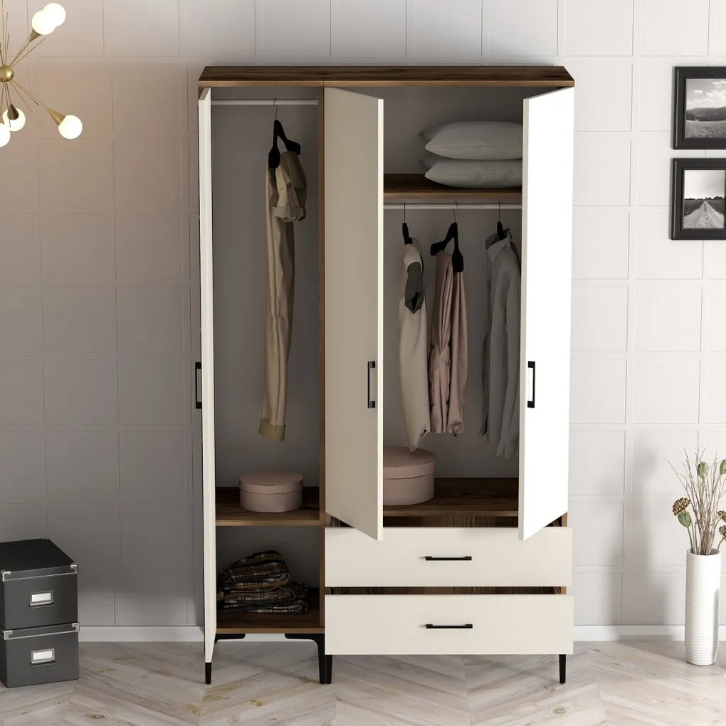 Kumsal RT - Walnut, Cream