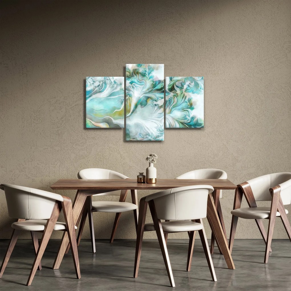 Kép - Absztrakt minták festése (90x60 cm)