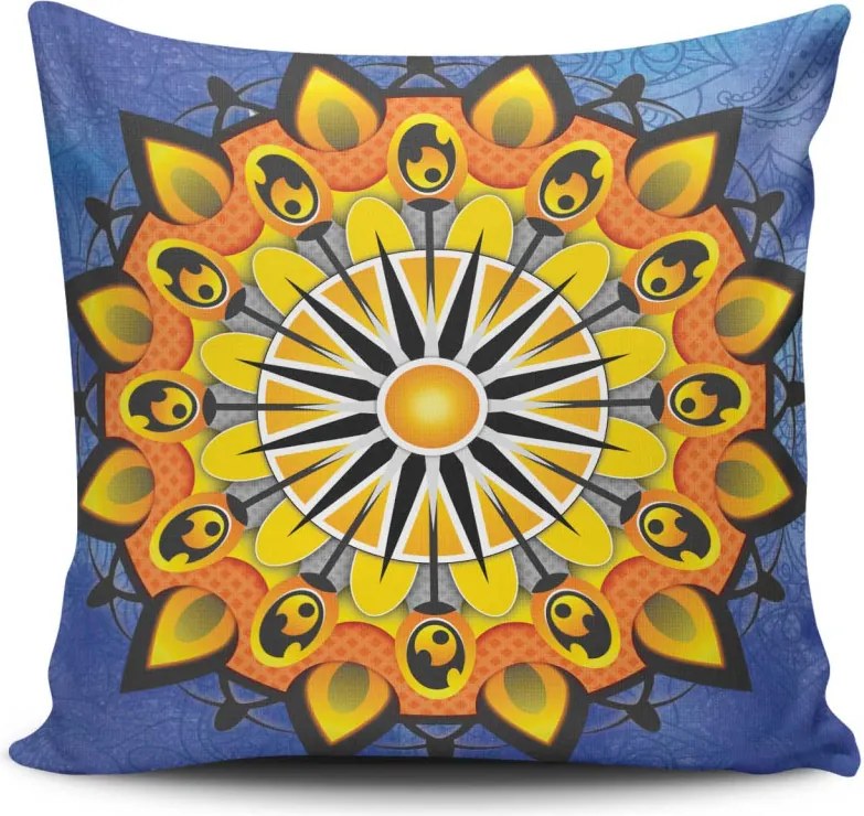 Díszpárna, 43×43 cm – MANDALA-18