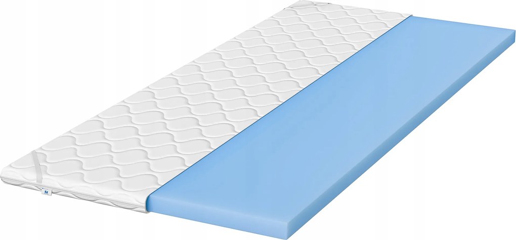 80x200 Topper Visco fedőmatrac 4cm puha kanapépárna H2