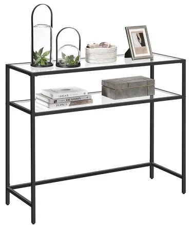 CIREL konzolasztal fekete