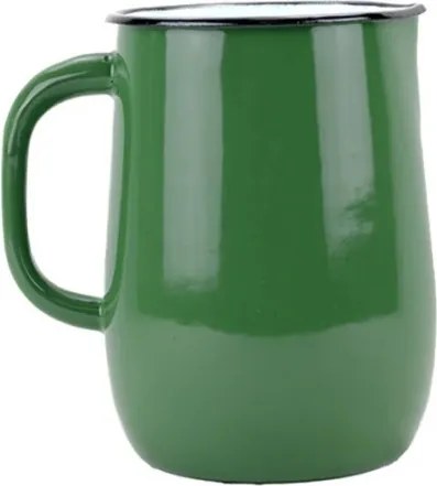 Belis /Sfinx zománcozott kancsó, zöld, 2,5 l