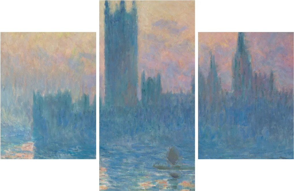 Kép - Claude Monet, The Houses of Parliament, Sunset, reprodukciók (90x60 cm)