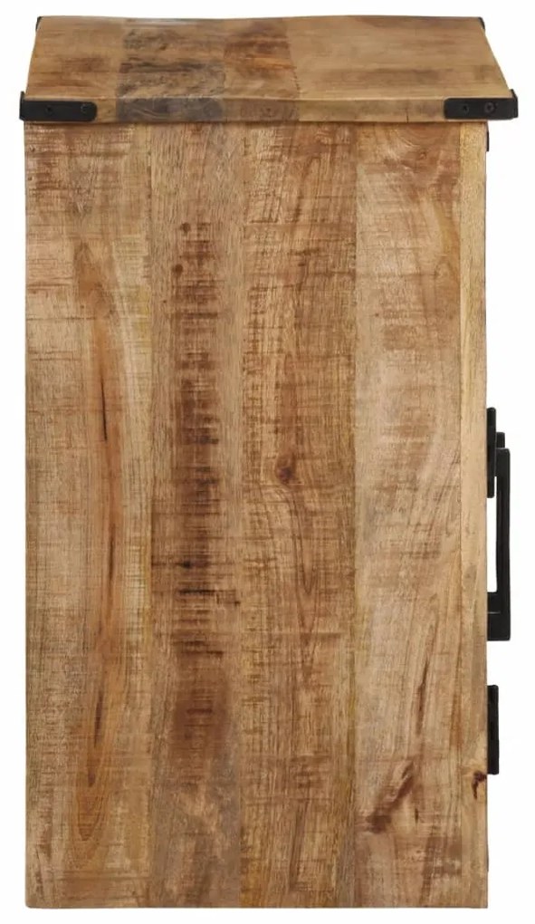 tömör mangófa tálalószekrény 2 fiókkal 55 x 35 x 60 cm