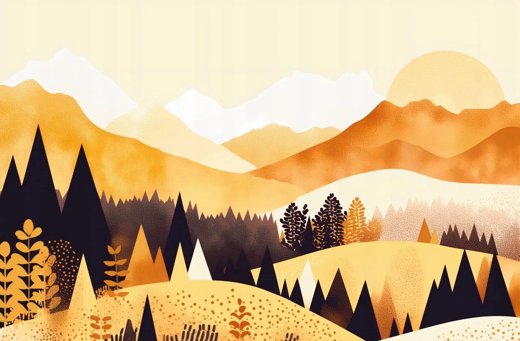 Poszter 86,4x56,8cm Arany Nyugat virágzásban