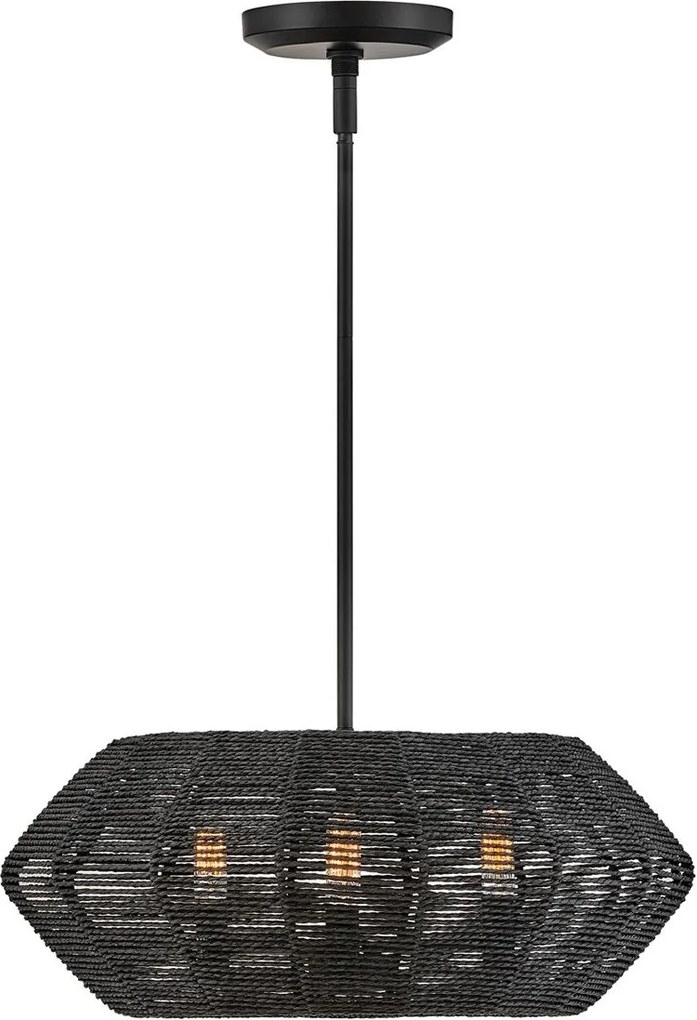 Quintiesse modern boho függeszték luca fekete elsqn-luca-p-s-bk-bk