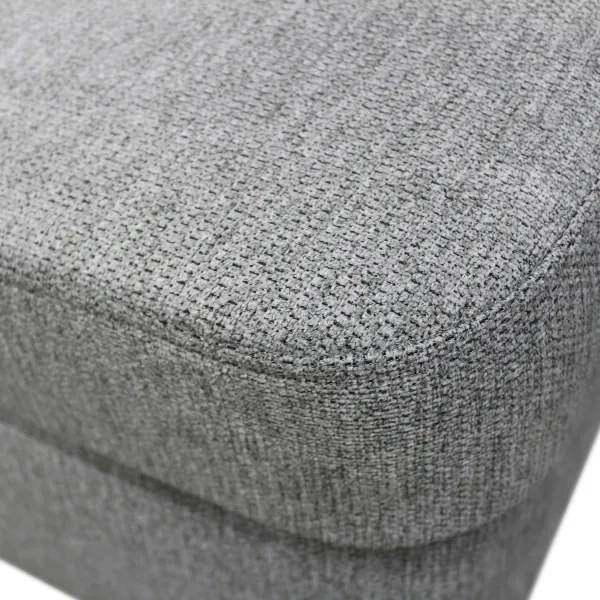 SERPA U-alakú, kihúzható, jobb oldali sarokgarnitúra tárolóval, szürke