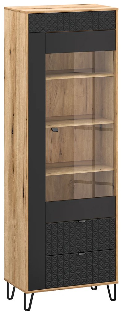 Vitrin Botones 1 (evoke tölgy + fekete) . 1116768