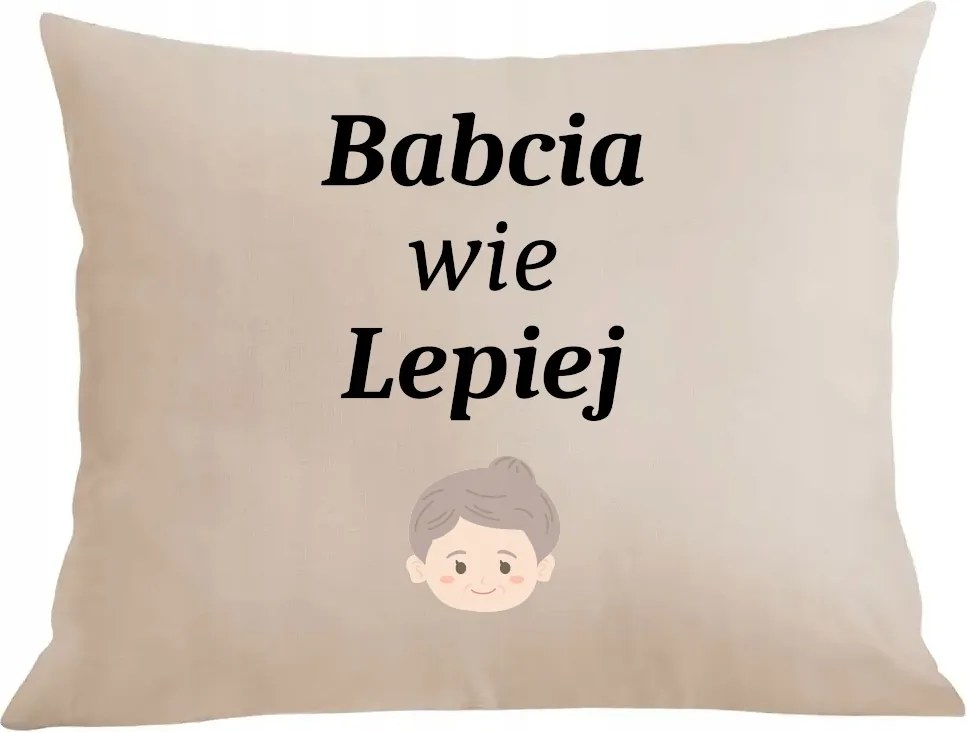 Párna párnahuzat Nagymama napja Nagymama jobban tudja Ajándék