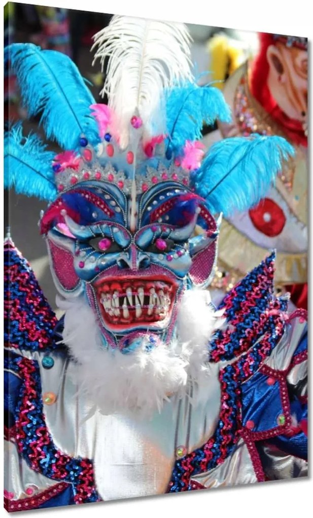 Vászonkép 70x100 Farsangi maszkok