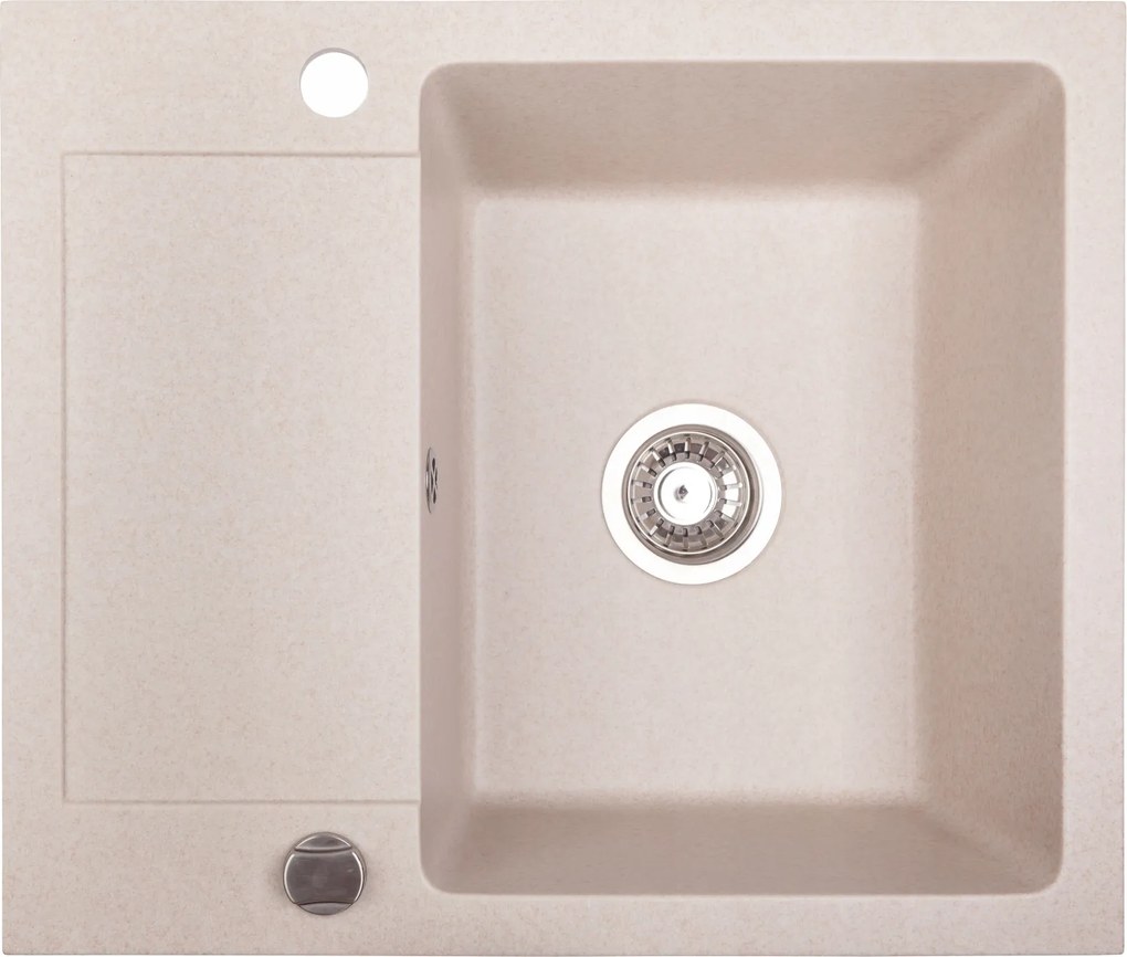 Gránit Mosogató Cordeo 59 egymedencés konyhai mosogató csepegtetővel